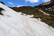 Primavera al Monte Campo con distese di crocus e al Laghetto di Pietra Quadra in progressivo disgelo il 24 maggio 2018 - FOTOGALLERY